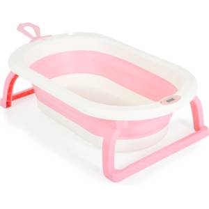 Cangaroo Сгъваема вана с дигитален термометър Terra pink (110283)
