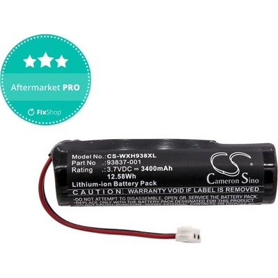 Baterie pro WAHL Beretto Black Stealth, Chrome, 3400mAh, Li-Ion, 3.7V, 93837-001, HQ