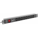 Lanberg PDU-08I-0200-C20-BK