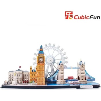 CubicFun 3D пъзел 107 части CubicFun - City Line London