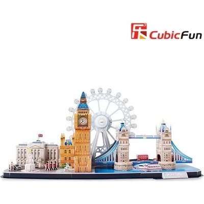 CubicFun 3D пъзел 107 части CubicFun - City Line London