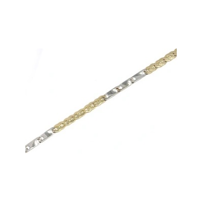 Pattic zlatý náramok bicolor BA01903-18