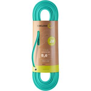 Edelrid Единично въже Edelrid Siskin Eco Dry 8, 6 Single rope - Icemint - размер 50 m (308-0403-0111)