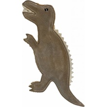 PafDog Dinosaurus Gerry Hračka pre psov z kože a juty 30 cm