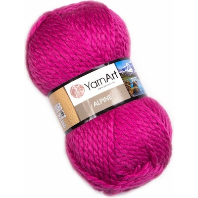 YARNART Alpine 343 Purple Плетива прежда (Alpine 343)