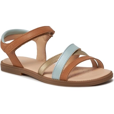 Geox Сандали Geox J Sandal Karly Girl J5235D 054AJ C5BF3 D Бежов (J Sandal Karly Girl J5235D 054AJ C5BF3 D)