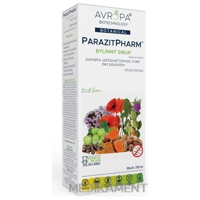 AVROPA ParazitPharm bylinný sirup 200 ml