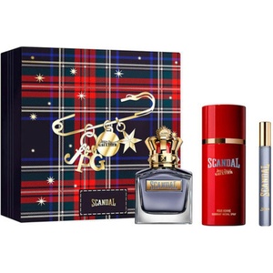 Jean Paul Gaultier Scandal Pour Homme Gift Set EDT 100 ml + EDT 10 ml + Deodorant 150 ml за мъже