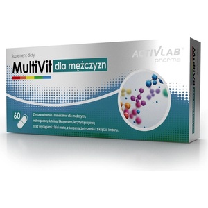 ACTIVLAB MultiVit For Men, 60 Capsules