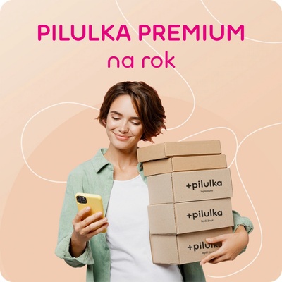 PILULKA Premium na rok – Zboží Dáma