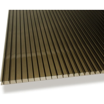 Carboplak Polykarbonátová doska 10 mm 3000 x 1050 mm bronz s 1UV filtrom 1 ks