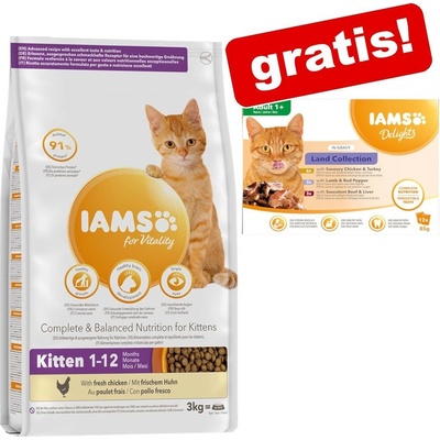 Iams for Vitality Cat Adult Indoor Chicken 10 kg