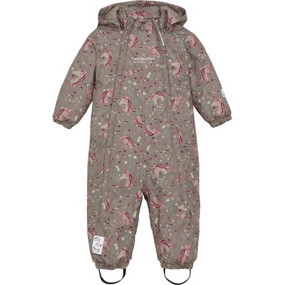 Детска грейка Minymo Kid's Snow Suit AOP Overall - Roasted Cashew - размер 98 (EU) (702-4574-0415)