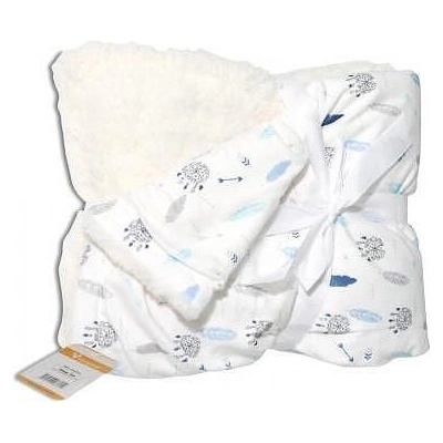 Cangaroo Бебешко одеяло Shaggy 105/75 син (108061)