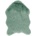Tiseco Home Studio Зелена изкуствена кожа Овча кожа, 60 x 90 cm - Tiseco Home Studio (3279GREEN)