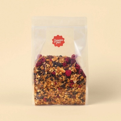 Janova pec Malinové pečené müsli 1000 g
