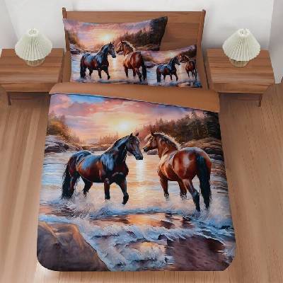 Sconto obliečky KONE hnedá 40x40 70x90 140x200