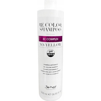 Be Color No Yellow Šampon pro blond zesvětlené a šedivé vlasy 500 ml