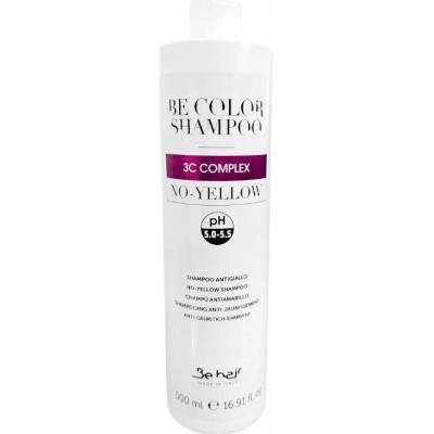 Be Color No Yellow Šampon pro blond zesvětlené a šedivé vlasy 500 ml