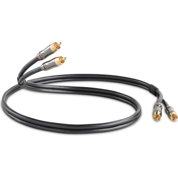 Image 1 of QED Кабел QED - Performance Audio, 2x RCA/2x RCA, 3 m, черен (QE6102)