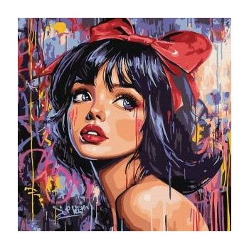 Ideyka Painting by numbers 40 x 40 cm KHO8601 Modern Snow White AP0101