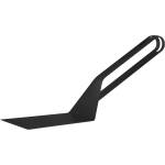 Hoefats Шпатулка Hoefats Tools от неръждаема стомана черна (00858)