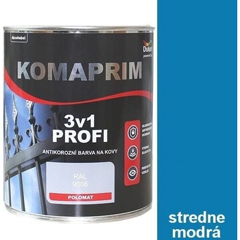 Dulux Komaprim 3v1 PROFI 5015 stredne modrá 0,75L