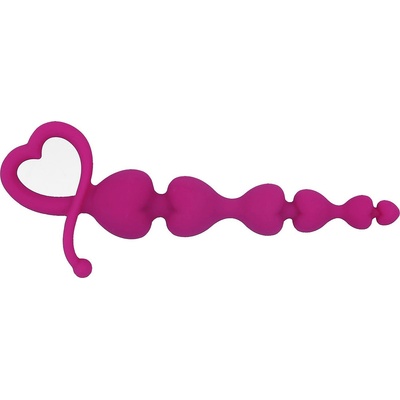 Lolo anální kuličky ve tvaru srdíček fialové – Zbozi.Blesk.cz