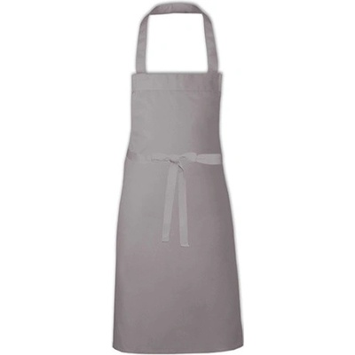Link Kitchen Wear Klasická grilovací zástěra X1008 Mouse Grey 80x70cm