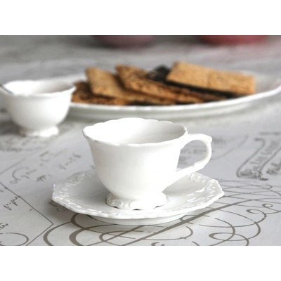 Chic Antique Porcelánový šálek s talířkem Provence 200 ml