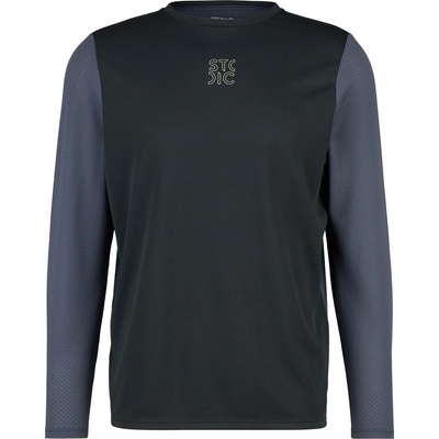 Stoic Мъжка спортна тениска Stoic Performance ForsvikSt. Longsleeve Sport shirt - Black / Midnight Grey - размер XL (216-6695-0114)
