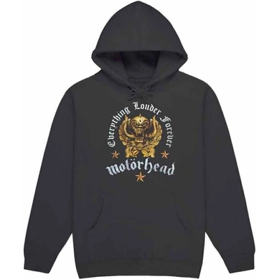 Motörhead Everything Louder Forever Back Print Charcoal Grey