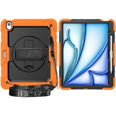Vsechnonamobil 81752 SOLID 360 Odolný obal pro Apple iPad Air 13 2026 / 2025 / 2024 oranžový