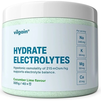 Vilgain Elektrolyty 320 g – Zboží Mobilmania
