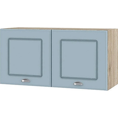 ИРИМ Горен кухненски шкаф Сити АРФ-Деним мат-06-108 80 см