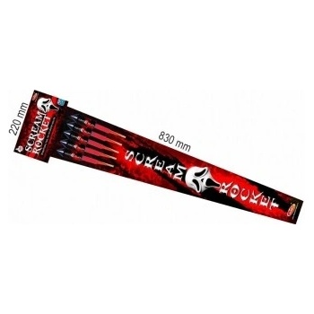 Rakety Scream Rocket set 6 ks