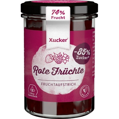 Xucker Džem z červeného ovoce 220 g