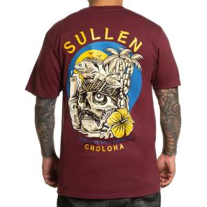 SULLEN мъжка тениска sullen - premium - puestas de sol- scm5262_pom