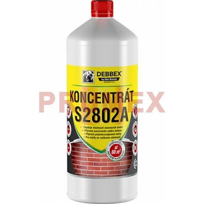 DEBBEX by Den Braven S2802A Koncentrát stavebních směsí Varianta: 1 kg láhev mléčně bílá