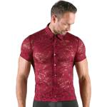 Svenjoyment Floral Lace Transparent Shirt 2161966 Red M