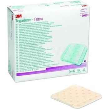 3M Tegaderm Foam Penové neadhezívne krytie na rany (10 x 10 cm) 10 ks