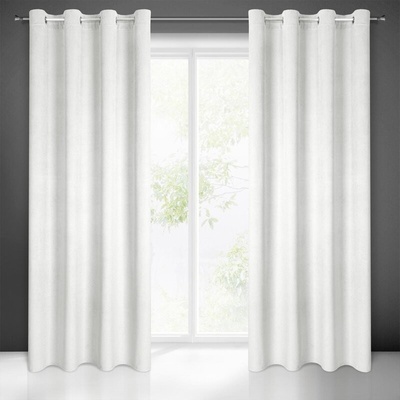 Takoy Závěs ELIZA z měkkého sametu s jemným reliéfním vzorem-HF-386189 | 140 x 250 cm