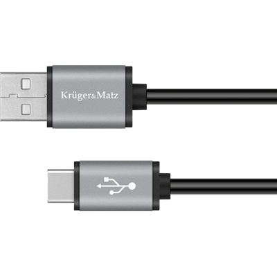 Kruger & Matz KM1240 USB - USB C, 1,8m