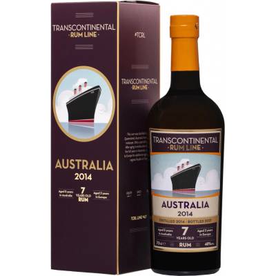 Transcontinental Rum Line Australia 2014 7y 48% 0,7 l (holá láhev)
