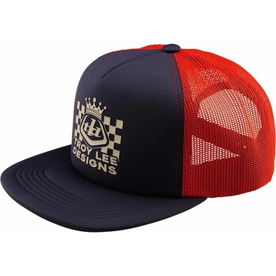 Troy Lee Designs Trucker Snapback Friday Night Red / Indigo