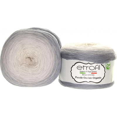 Etrofil Puzzle Ombre Organic šedá 1450 metrů