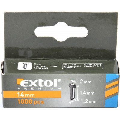 Hřebíky 1000ks Extol Premium - 8852403 10mm