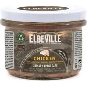 ELBEVILLE Чаша Elbeville Dog Urinary Tract Care, пиле с добавен магданоз, глухарче, 220ml (94-14004)