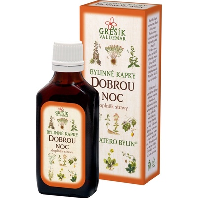 Grešík Valdemar Dobrú noc kvapky 50 ml