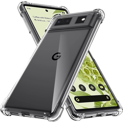 Techsuit Shockproof Clear Silicone Google Pixel 6 priehľadné KF2317932